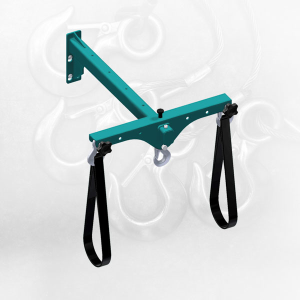 Hook handling attachment for electric mobile lifter SIGmove